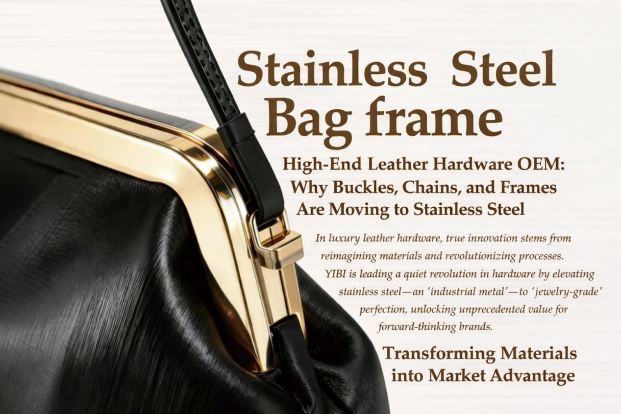 Stainless Steel Gains Traction in High-End Leather Hardware OEM Applications