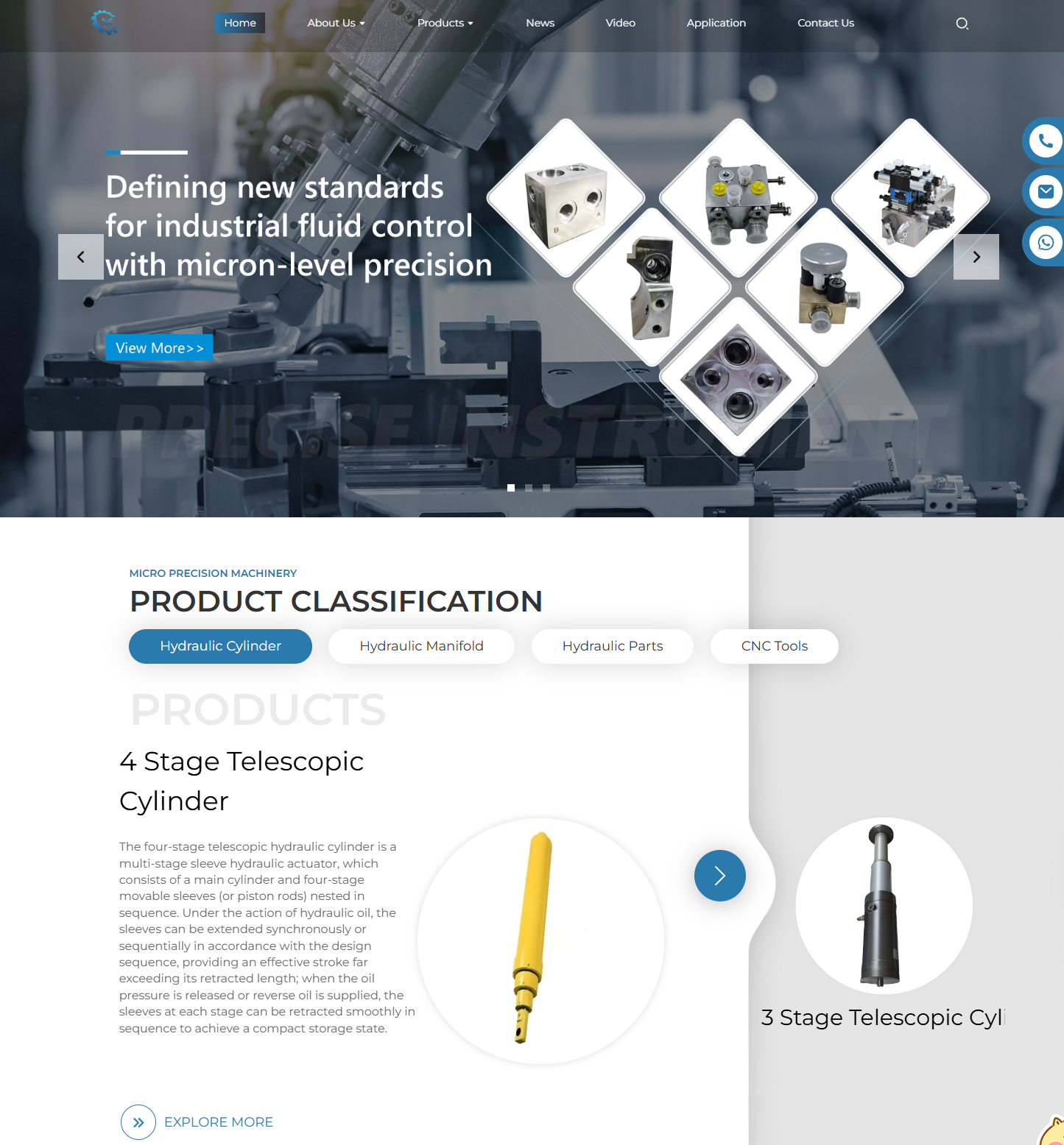 Micro Precision Machinery: Global Leading Hydraulic Cylinder Manufacturer Redefining Industrial Motion for 2026